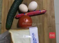 Illustration of how to make homemade sandwiches 1