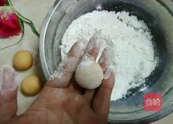 Homemade carrots Illustration of how to make glutinous rice balls 13