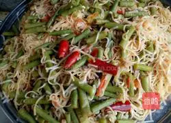 Illustration of how to make steamed noodles 9