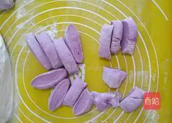 Illustration of how to make purple sweet potato buns 4
