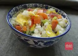 Illustration of how to make magnificent fried rice 7