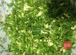 Illustration of how to make fennel and egg dumplings 6