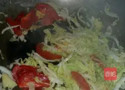 Illustration of how to make fried noodles 3