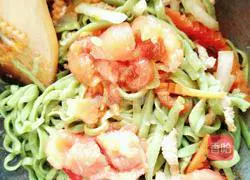 Illustration of how to make fried noodles 12