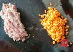 Illustration of how to make green sauce pancakes 1