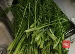 Illustration of how to make fennel seedling buns 1