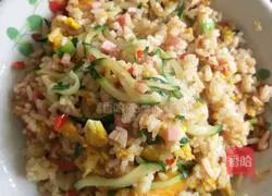 Illustration of how to make egg fried rice 4