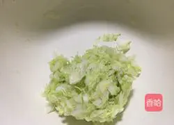 Illustration of how to make cabbage and pork dumplings 6