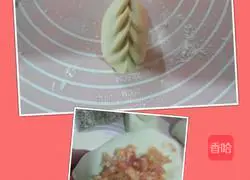 Illustration of how to make meat buns 9
