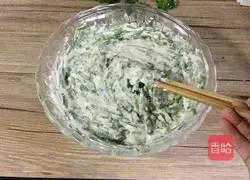 Illustration of how to make chive egg pancake 5