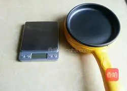 Illustration of how to make scallion cornmeal omelet 1