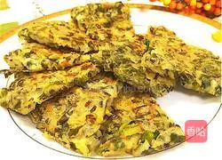 Illustration of how to make pan-fried chive pancake 7