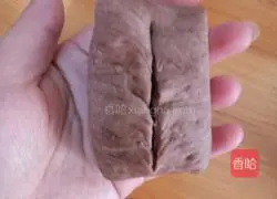 Illustration of how to make cocoa powder steamed buns 9