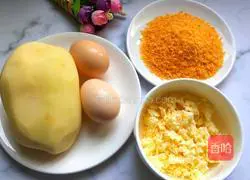 Illustration of how to make stringy potato cakes 2