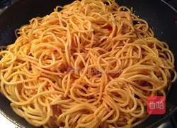 Illustration of how to make fried noodles 5