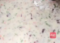 Illustration of how to make seasonal vegetable egg pancakes 4