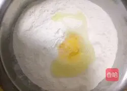 Illustration of making alfalfa meat dumplings 1