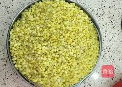 Illustration of how to make mung bean cake 1