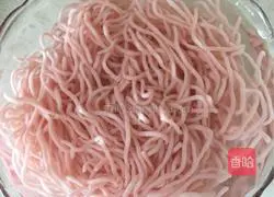 Illustration of how to make dragon fruit noodles 11