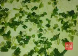 Illustration of how to make green onion cake 2
