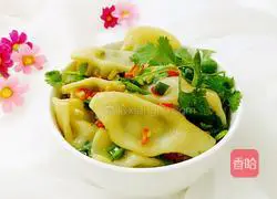 Illustration of how to make spicy and sour dumplings 10