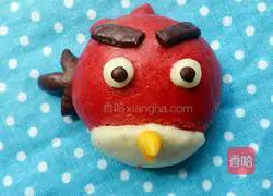 Illustration of how to make Angry Birds steamed buns 10