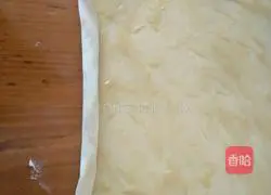 Illustration of making prunes and floss sesame cake 7