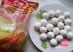 Illustration of how to make crispy fried dumplings 1