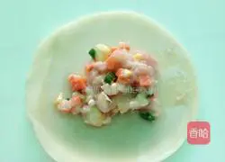 Illustration of how to make corn dumplings 7