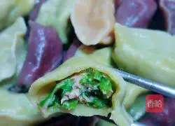 Colorful Illustration of how to make dumplings 8