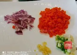 Illustration of how to make fish fillet fried rice with sauce 3