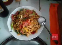 Illustration of how to make delicious fried noodles 7