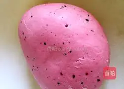 Illustration of how to make dragon fruit noodles 2