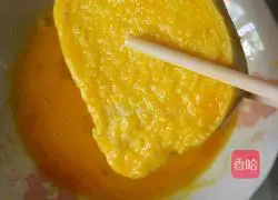 Illustration of how to make steamed buns with fried eggs 4