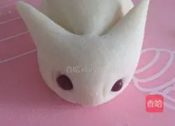 Illustration of how to make little rabbit steamed buns 7