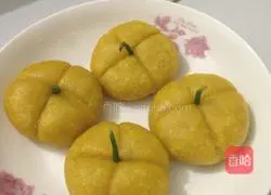 Illustration of how to make steamed pumpkin cake 17