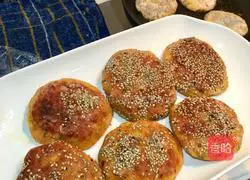 Illustration of how to make purple sweet potato balls and pumpkin pancakes 8