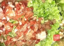 Illustration of how to make kidney bean meat buns 2