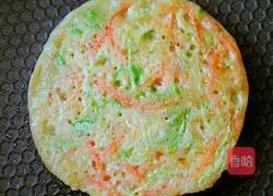 Zucchini and carrot sandwich pancake recipe 8