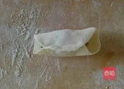 Illustration of how to make meat and three fresh dumplings 13