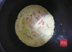 Illustration of how to make egg pancakes 3