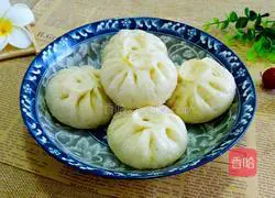 Illustration of how to make green pepper and meat buns 21