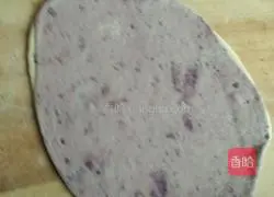 Illustration of how to make purple sweet potato buns 6