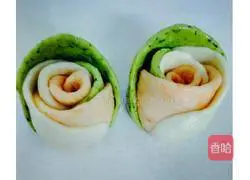 Illustration of how to make vegetable fancy steamed buns 7