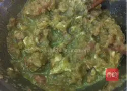 Illustration of how to make leek dumplings without leek filling 3