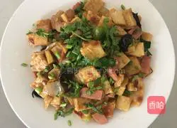 Illustration of how to make fried pancakes in the world 16