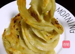 Illustration of how to make scallion pancakes 11