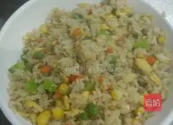 Assorted Egg Fried Rice Recipe Illustration 8