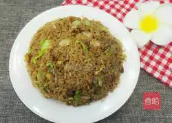 Soy Sauce Fried Rice Recipe Illustration 13