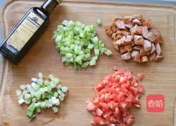 Illustration of how to make golden fried rice 1